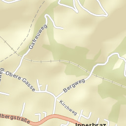 Innerbraz Street Map