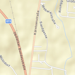 Weißkirchen in Steiermark Street Map