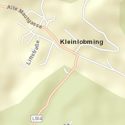 Kleinlobming Street Map