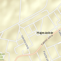 Hajmáskér Street Map