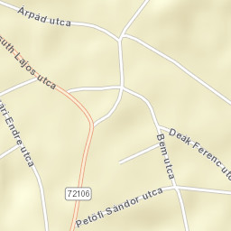 Ősi Street Map