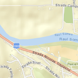 Dej Street Map