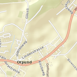 Orpund Street Map