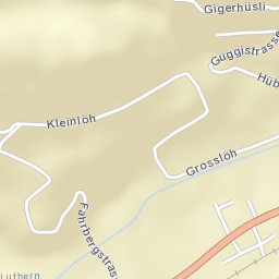 Willisau District Street Map