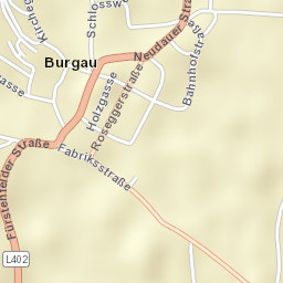 Burgau Street Map