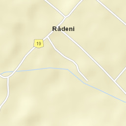 Rădeni Street Map