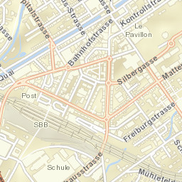 Biel/Bienne Street Map