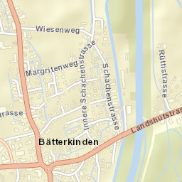 Bätterkinden Street Map