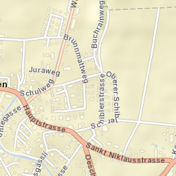 Koppigen Street Map