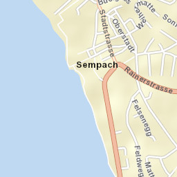 Sempach Street Map