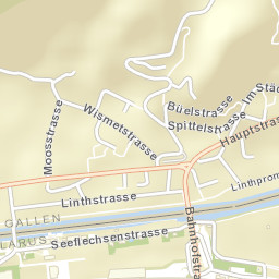 Weesen Street Map