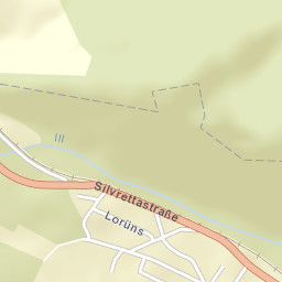 Lorüns Street Map