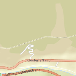 Klösterle Street Map