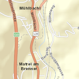 Mühlbachl Street Map