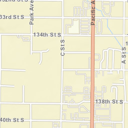 415-507 138th Street South, Parkland, WA Street Map