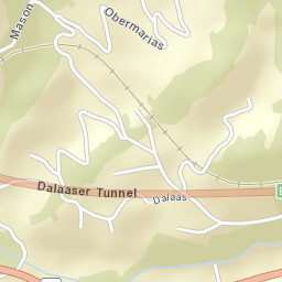 Dalaas Street Map