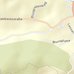 Teufenbach Street Map