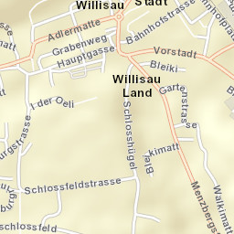 Willisau Street Map
