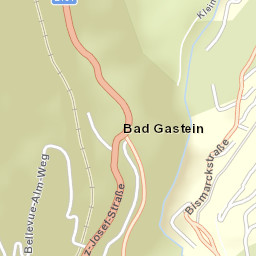 Bad Gastein Street Map