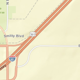 1122-1126 South Division Street, Ritzville Street Map