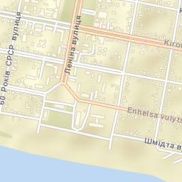 Novoazovs'k Street Map