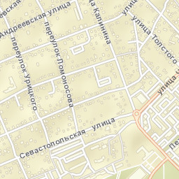 Azov Street Map