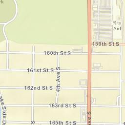 101-115 159th Street East, Tacoma, WA Street Map