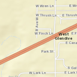 Interstate 94, Glendive, MT 59330, USA Street Map