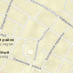 Vesëlyy Street Map