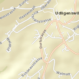 Udligenswil Street Map