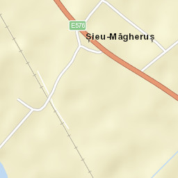 Comuna Şieu-Măgheruş Street Map