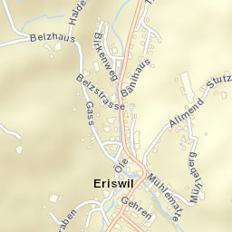 Eriswil Street Map