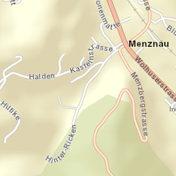 Menznau Street Map