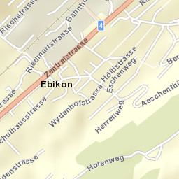 Ebikon Street Map