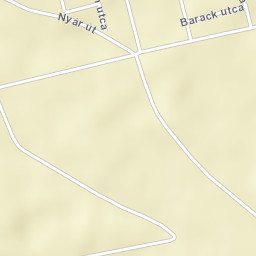 Rákóczifalva Street Map