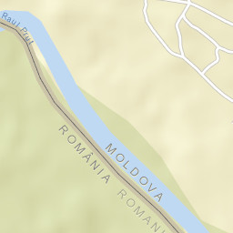 Comuna Prisăcani Street Map