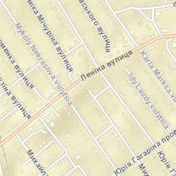 Snihurivka Street Map