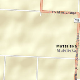 Matviyivka Street Map
