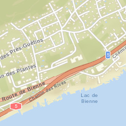 La Neuveville Street Map