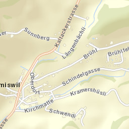 Heimiswil Street Map