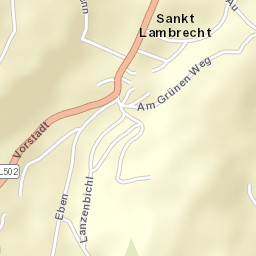 Sankt Lambrecht Street Map
