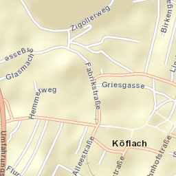 Köflach Street Map