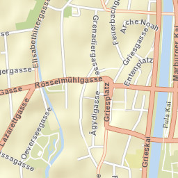 Graz Stadt Street Map