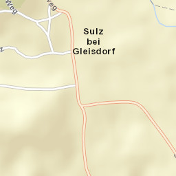 Hofstätten an der Raab Street Map