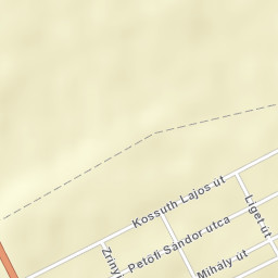 Rákócziújfalu Street Map