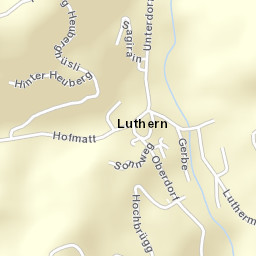 Luthern Street Map