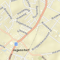 Jegenstorf Street Map