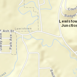 100-198 Southwest Maple Street Lewistown Street Map