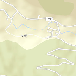 Vals Street Map