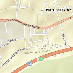 Hart bei Graz Street Map